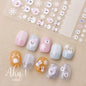 1sheet 3D Sweet Cherry Fruit Nail Art Stickers Summer Peach/Lemon/Star/Moon Nail Decals 8*10cm Adhesive Red Cherry Nail Decor %$