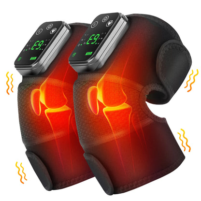 Electric Shoulder Massager Heating Pad Vibration Massage Support Belt Shoulder Thermal  Brace
