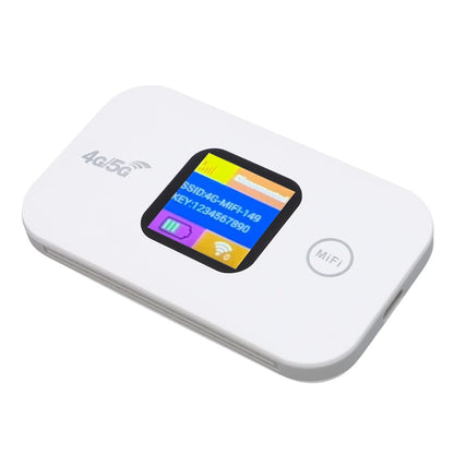 Travel WiFi Hotspot SIM Slot LED Display 4G 5G Mobile Hotspot 300Mbps Stable Connection Supports 10 Devices for Outdoor for RV