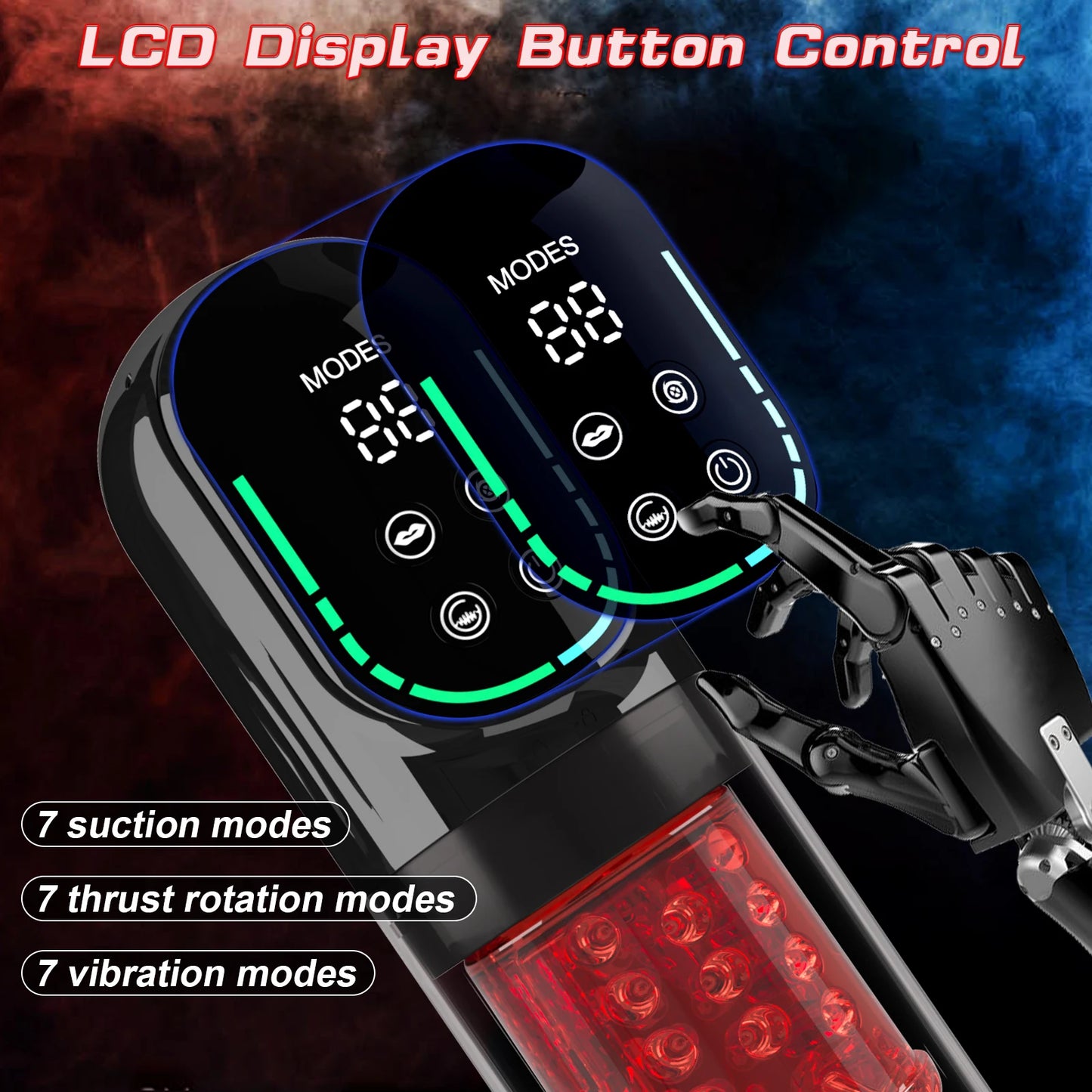 Minyee Automatic Male Masturbator Penis Pump 100% Waterproof Rechargeable USB Sucking Vibrating Function Silicone Masturbation Cup Adult Sex Toy for Men