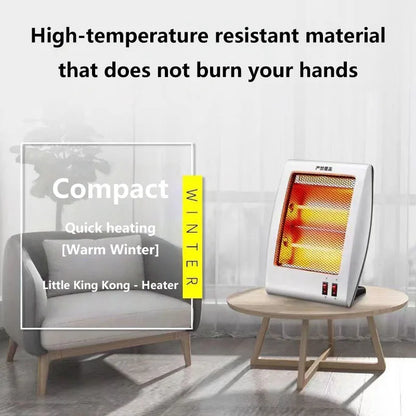 2-speed Adjustment Little King Kong Heater Safe Heating Dim Light Separable Heating Mini Electric Stove Electric Heater 2026