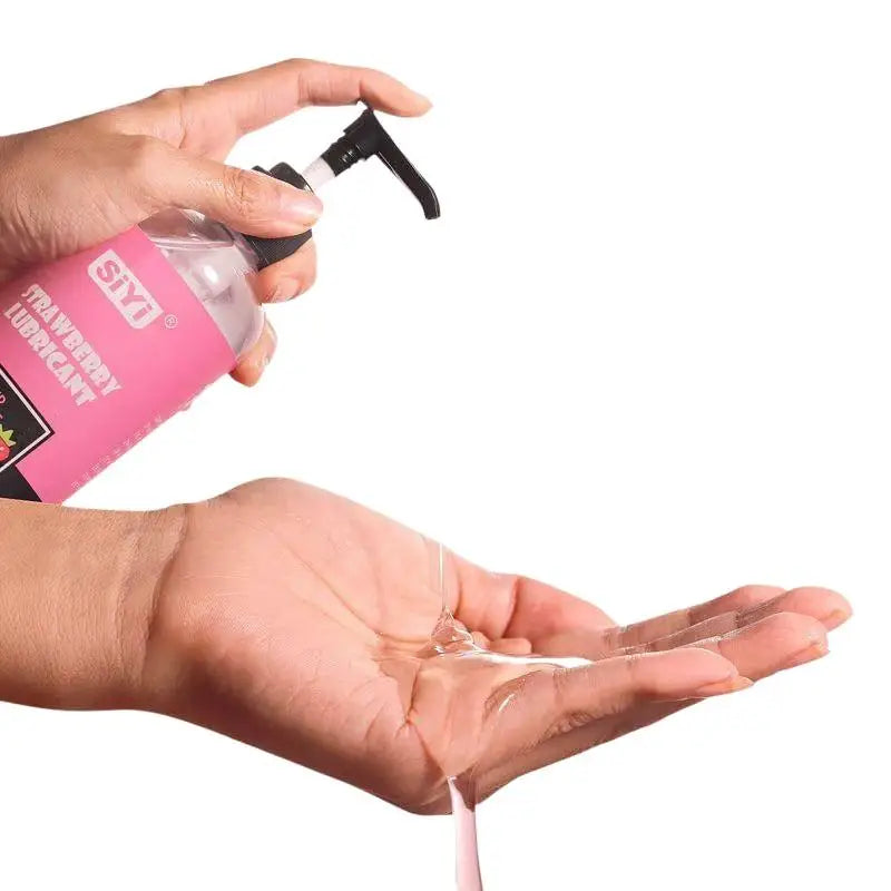 Lube Pump Bottle 500ml Water Based Cooling and Heating Sensations for a Comfortable Intimate Experience