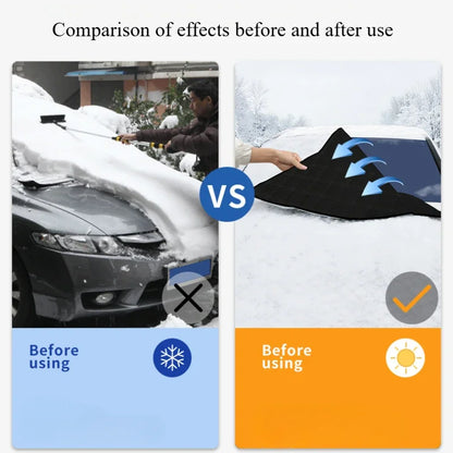 5-Layer Car Cover Hail Snow Shade Awning From Protective Dust Waterproof Exterior Protect Anti UV Outdoor Protector Covers