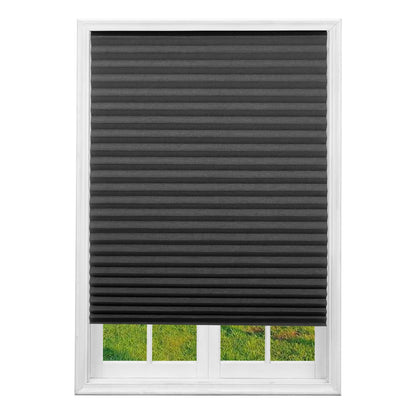 1Pc Shades Self-adhesive Half/Full Windows Nonwoven Folding Curtain Bathroom Balcony Living Room Balcony Curtains Pleated Blinds