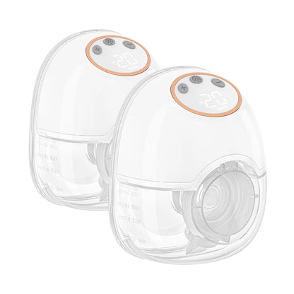 Wearable Breast Pump 12 Level of Suction Low Weight and Low Noise Hands Free Electric Breast Pump Milk Collector BPA-free