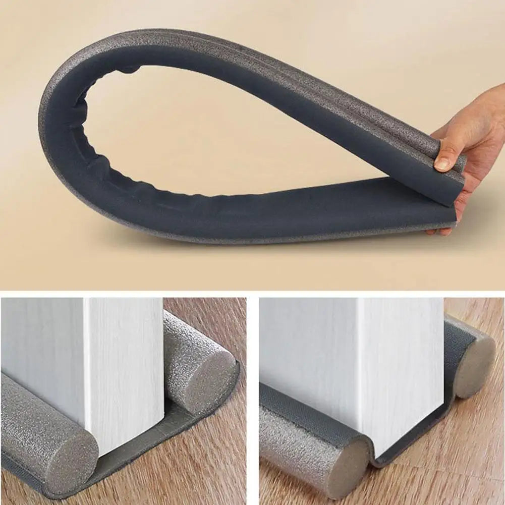 Door Gaps Cover Door Bottom Seal Strip Weather Strip Anti-Cold Gap Blocker Sealing Outdoor Odor Insect Blocker Foam