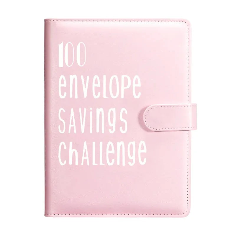 Save Savings Challenges Loose-Leaf Binder Budget Binder with Cash Envelopes Money Organizer System 100 Envelope Challenge Binder
