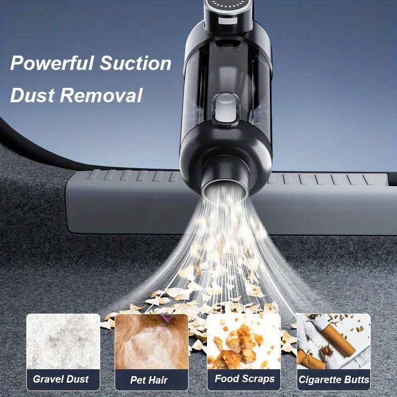 Handheld Wireless Vacuum Cleaner Strong Suction Mini Car and Home 18000Pa LED Screen Display Vacuum Cleaner One-Key Car Home Office Pet