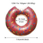 Inflatable Doughnut Swimming Ring,Beach Toys Pool Floats for Kids, Pool Swim Floaties for Adults
