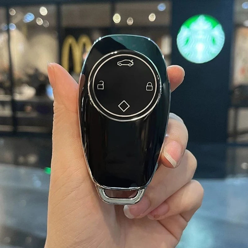 TPU Car Key Case Fob for Leapmotor T03 C10 C11 C16 C01 B10 B01 B05 S01 NFC Card Keychain Remote Cover Shell Accessories