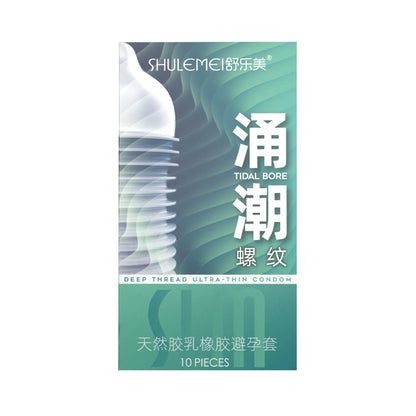 Unusual thin Condoms for couple Women G-spot Stimulation condom with mustache spike sleeve presentations Adult sex products