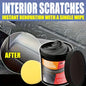 150g Black Crystal Plastic & Rubber Repair Paste - Instant Interior Scratch Renovation, Anti-Aging & Fade Resistant