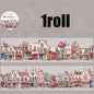 Mr.Paper kawaii Wacky House Series House Landscaping Tape DIY handbook decorative tape stickers student supplies washi tape set