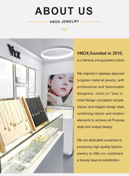 Vnox Geometric Square Natural Stone Pendant Necklace for Men, Gold Silver Color Stainless Steel Blade Chain, Trendy Jewelry Gift