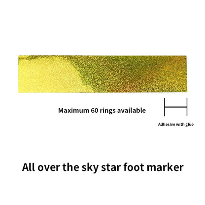 100pcs Cigar Label Ornament Repair Burst Foot Fixed Nightshade Anti-cracking Cigar Toe Label