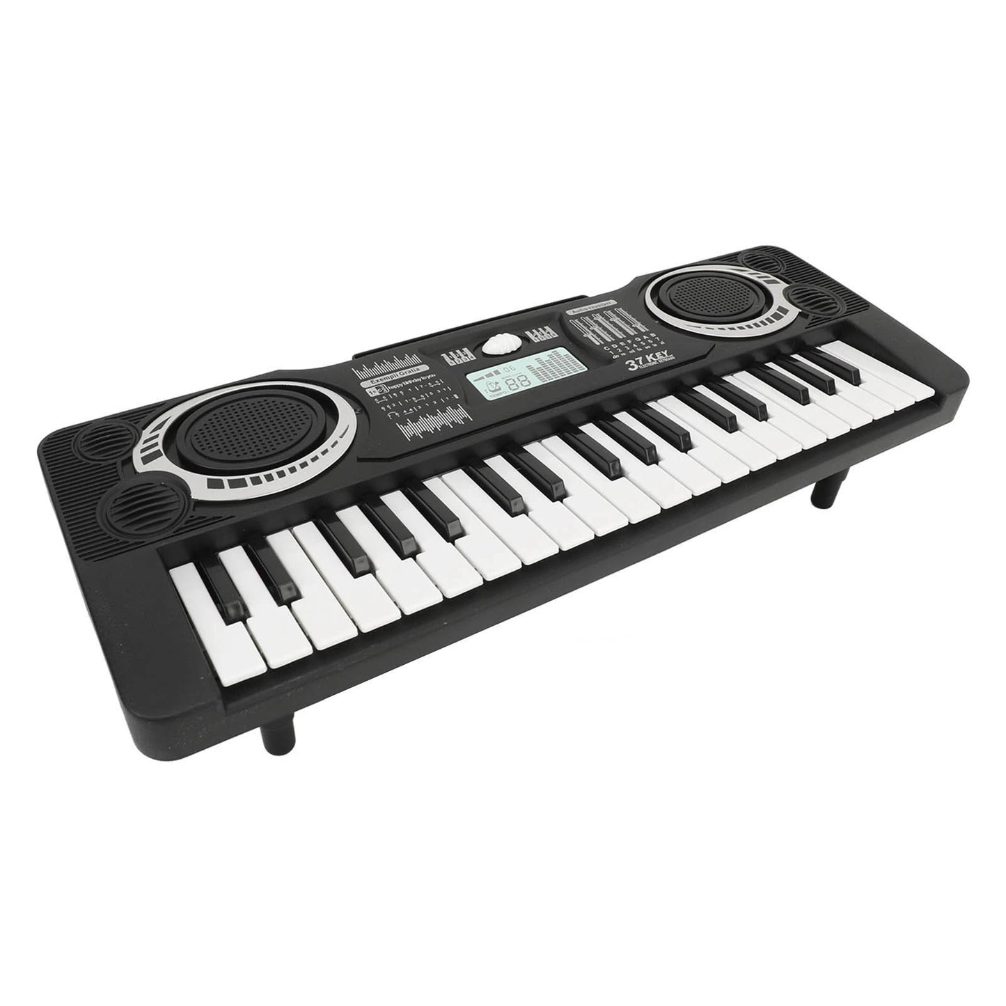 Kids Keyboard Piano Toy Realistic 37 Key Multi Functional Interactive Kids Piano Musical Instrument Type 1
