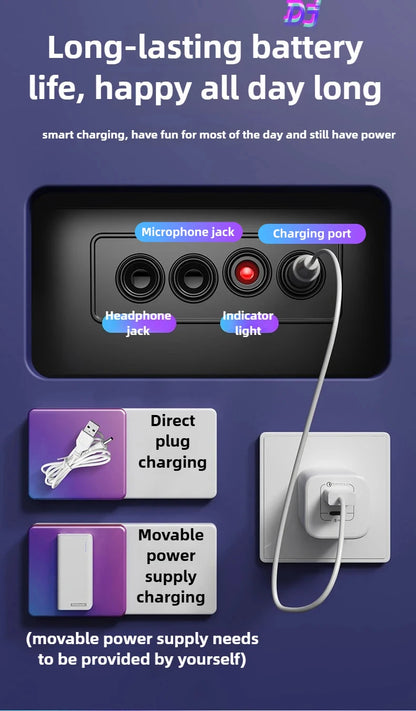 Simulation DJ Mixer Controller Kids Toys Multifunctional Music Effect Children Toy Electronic Musical Instrument Game Birthday Gifts Toys for Boy Girls Chirstmas Gifts Ship From Germany Fast Delivery
