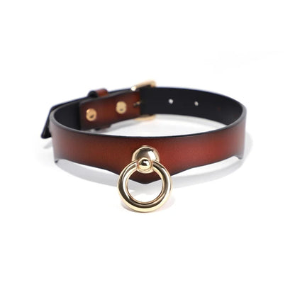 Genuine Leather Series Collar Slave Bed Neck Restraint Belt Strap BDSM Female Couple Bondage Erotic Fun Sex Toys Adult Games