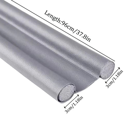 Windproof Seal Strip Draught Excluder Stopper Door Bottom Guard Double Protector Doorstop Dust-proof Blocker Sealer Soundproof