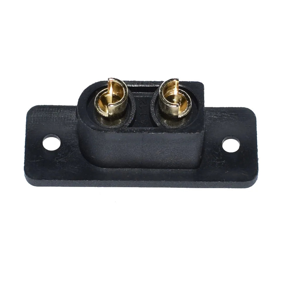 Amass XT90E-M Battery Connector XT90E Male Plug Gold-Plated Connector with PVC Protective Sleeve Dust Cap for RC Aircraft Drone