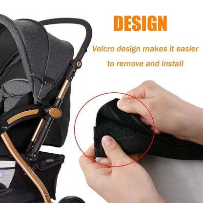 Infant Stroller Handle Cover Warm Winter Grip Cover Universal Handle Cover 48x16cm Protective Grip Sleeve for Baby Strollers