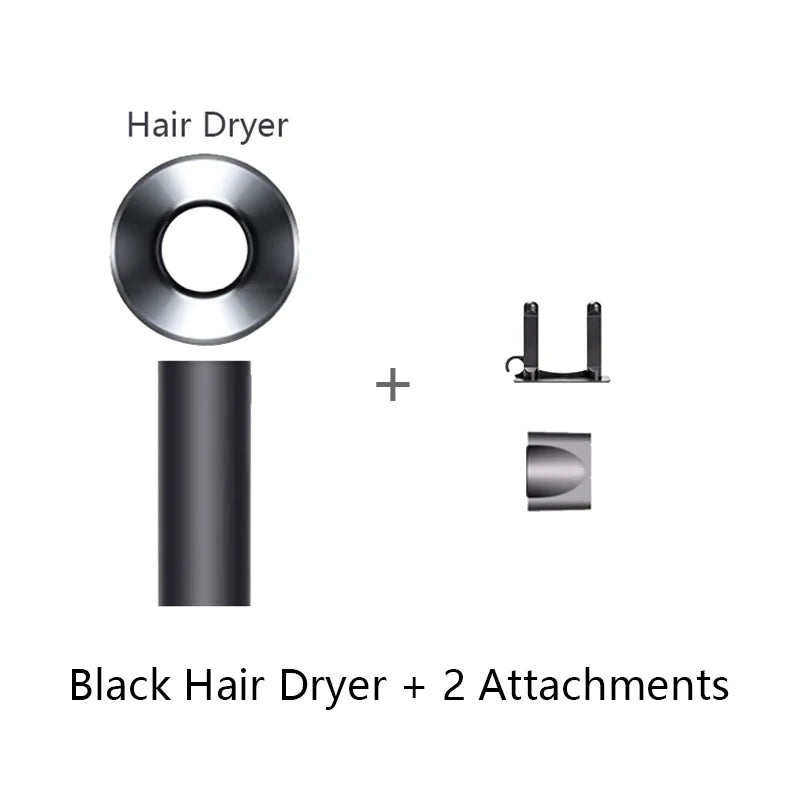 Ion Hair Dryer with Curls Diffuser 5 In 1 Super Ionic Hairdryer Woman Electric Barber Blower Leafless Dry Professional Machine