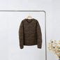 2025 Autumn and Winter Men's New Round Neck/v Collar Down Liner Jacket All-match Fashion Warm Men's Down Jacket Long Sleeve Coat