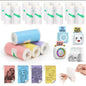 1/5 Roll High Quality Mini Pocket Printer Paper Portable Children Camera Self-Adhesive Photo Paper Home Thermal Printer Supplies