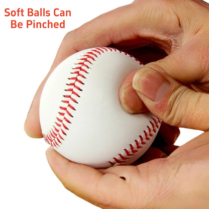 Baseball No. 9Softball Hardball Training Handmade Balls Fitness Products White Safety Kid Baseballs Men's Practice Team Game