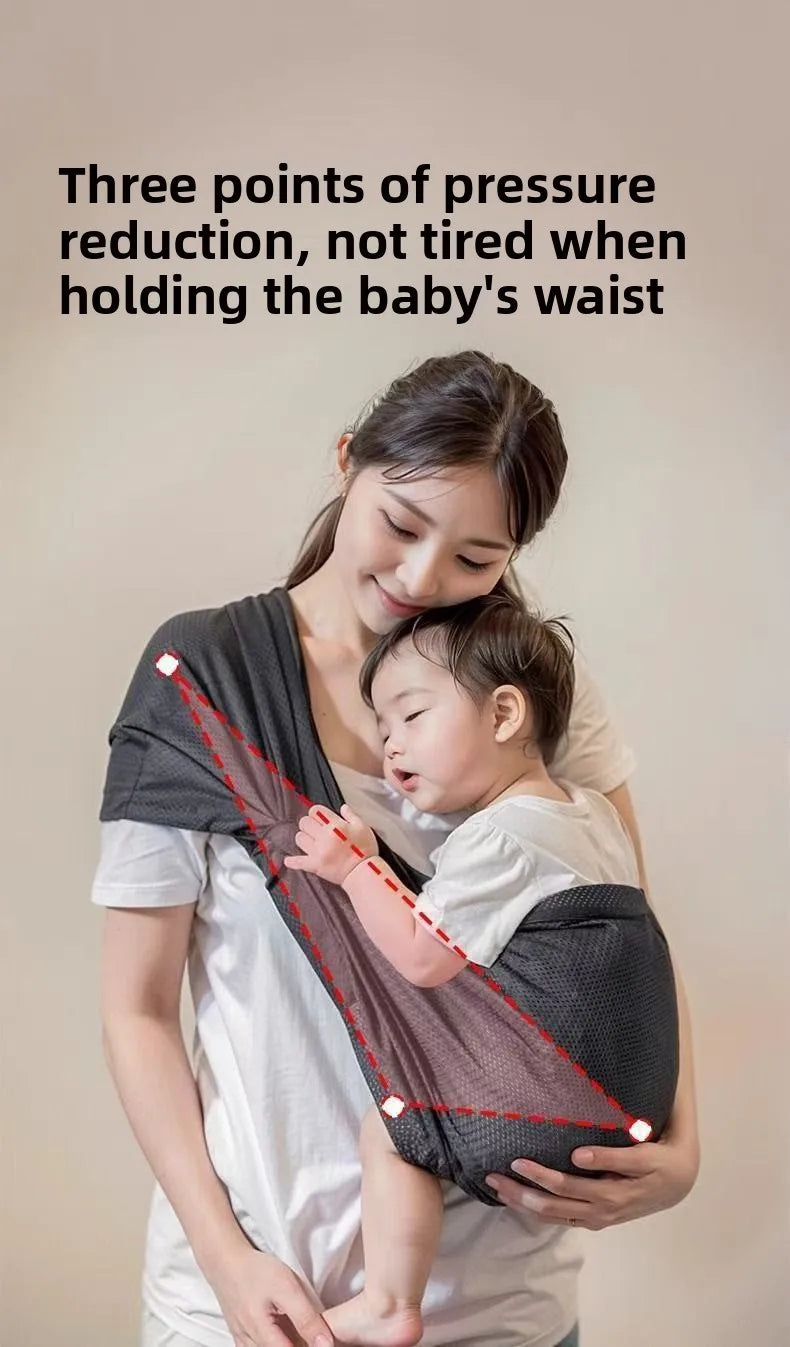 Portable Baby Sling Baby Carrier Wrap Toddler Backpack Shoulder Bag Bebe Carriers Newborn Backpacks Infant Bags for New Born