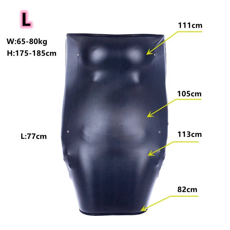 Sexy Lingerie of Adjustable Leather Bondage Straitjacket for Bdsm Mummy Restraint Bags Roleplaying Armbinder Sex Toys to Couples