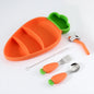 Baby Silicone Suction Cup Bowl Cute Bear Design Macaron Color 100% Food Grade Silicone BPA Free Double plate design for meals