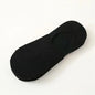 5Pair / Lot Fashion Happy Men Boat Soc Silicone Invisible Cotton Socks Male Ankle Sock Slippers Meia