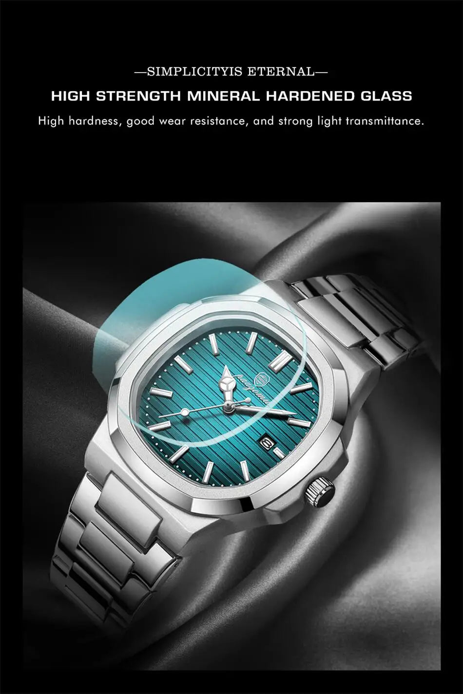2026 New For Men Fashion Brand Male Watch Waterproof Luminous Stainless Steel Watches  Date Week Casual Quartz Men's Clock Reloj
