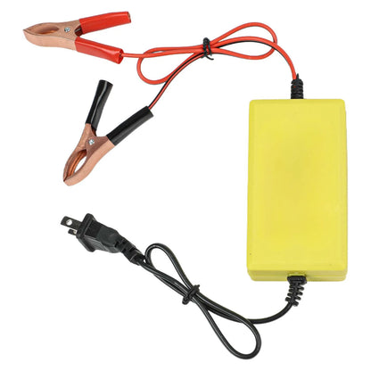1Pcs Car Battery Charger 12V Fast Charging Automatic High-Power Charger Car Motorcycle Battery Charger Acid Battery Charger
