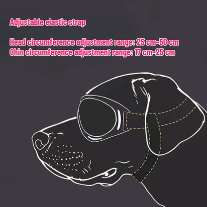 Wind Resistant Waterproof Pet Eye Protection Goggles Lightweight Cute Decor Glasses for Dogs & Maine Coon Cats Bike Car Travel
