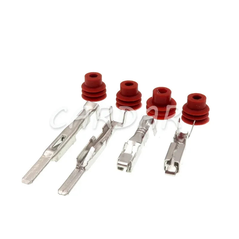 1 Set 2 Pin 15300027 15300002 Weather Pack Waterproof Auto Fan Socket AC Assembly Automotive Wiring Connector