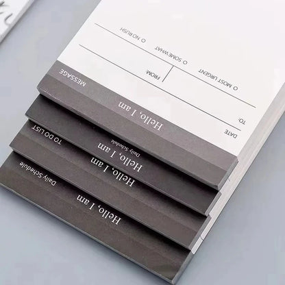 Mini Daily Weekly Planner Notebook, Desk Check List Schedule Organizer, Office School Stationery Portable Journal Notepad