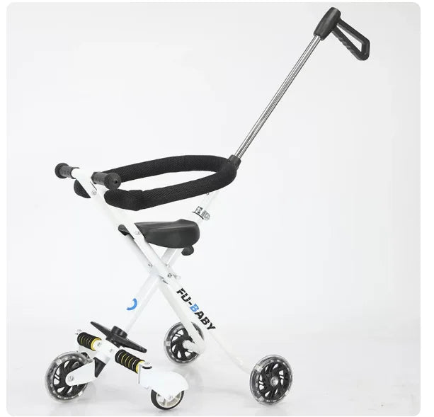 Lightweight Foldable Kids Travel Push Cart Outdoor Stroller for 6 To 12 Years Old Children