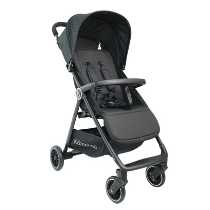 1 Black Lightweight Baby Stroller Weighs Only 4.7kg Convenient for Airplanes, Trains and Cars, Suitable for Home Use and Busines
