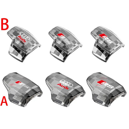Car Crystal Gear Head Shift Head Transmission Handle Cover For Audi S4 S5 Q5l Sq5 Rs4 Q7 Rs5 A5 Rs7 A6 Rs6 Sq8 A4/a4l Sline RS