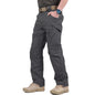 IX9 City Tactical Cargo Pants Men Stretch Cotton Work Military Pants Flexible Outdoor Army Combat Trousers with 9 Pockets