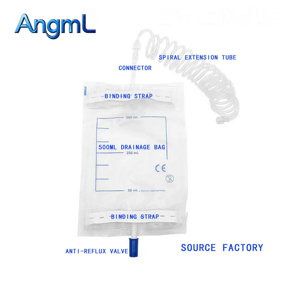 Double-Lumen Urinary Catheters For Pets,Drainage Bags,Veterinary Supplies,Pet Medical Care,Suitable For Both Cats And Dogs