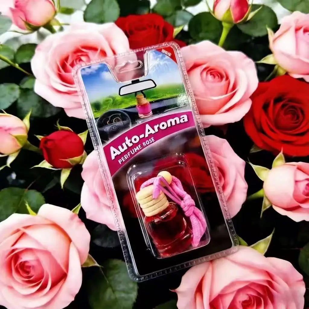 Car Fragrance Air Freshener Pendant, Individually Packaged, Creative Car Aroma Hanging Decoration, Long-Lasting Fresh Scent, For