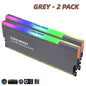 ARGB RAM Cooling Armor Memory Customized Heat Sink Cooler  Aluminum Cooling Vest Radiator 5V PIN Addressable PC Case Accessories