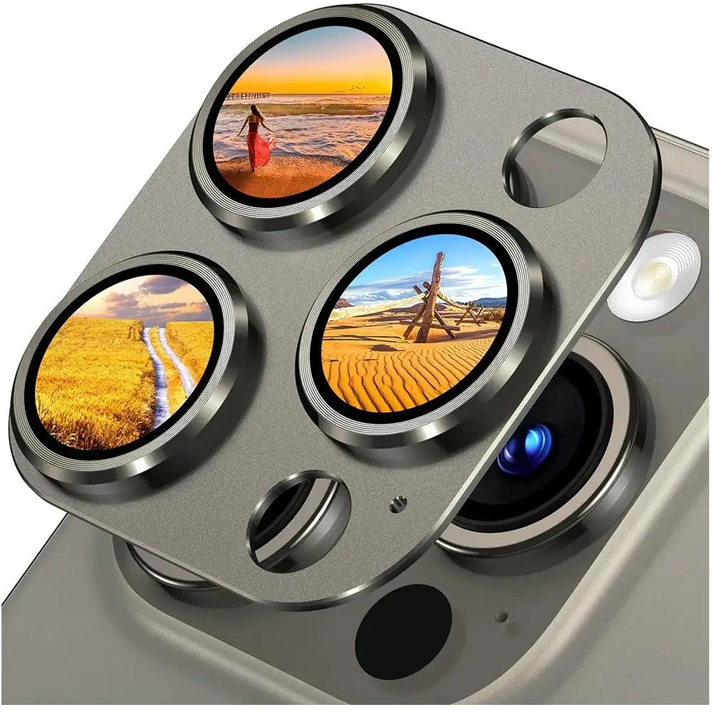 Metal Camera Lens Protector For iPhone 15 14 Pro Max Plus Camera Protector For iPhone 16 Pro Max Plus Rear Lens Screen Protector