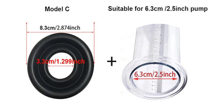 Electric Acrylic Penis Pump Vacuum Pump For Penis Male Penis Enlargement Pump  Penile Training Extender Cock Dick Pump For Men