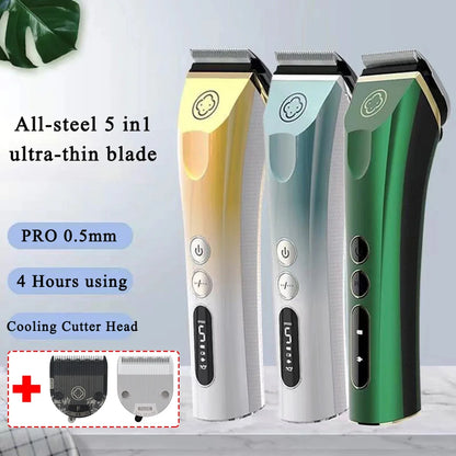 Madeshow 982F 986F Professional Hair Clippers Hair Trimmer Men's Adjustable Cordless Hair cutting Machine Barbers Beard Trimmer