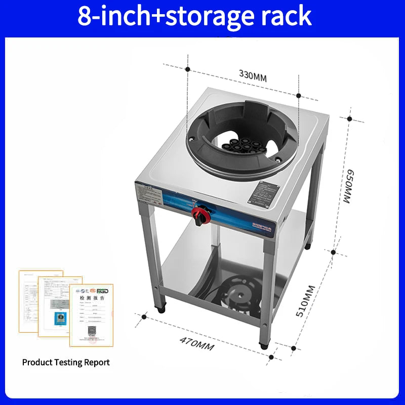 Low Pressure Fierce Fire Stove Slow Fire Intense Fire Single Stove Natural Gas Commercial Prevent Air Leakage Restaurant Hotel