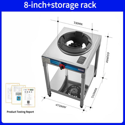 Low Pressure Fierce Fire Stove Slow Fire Intense Fire Single Stove Natural Gas Commercial Prevent Air Leakage Restaurant Hotel